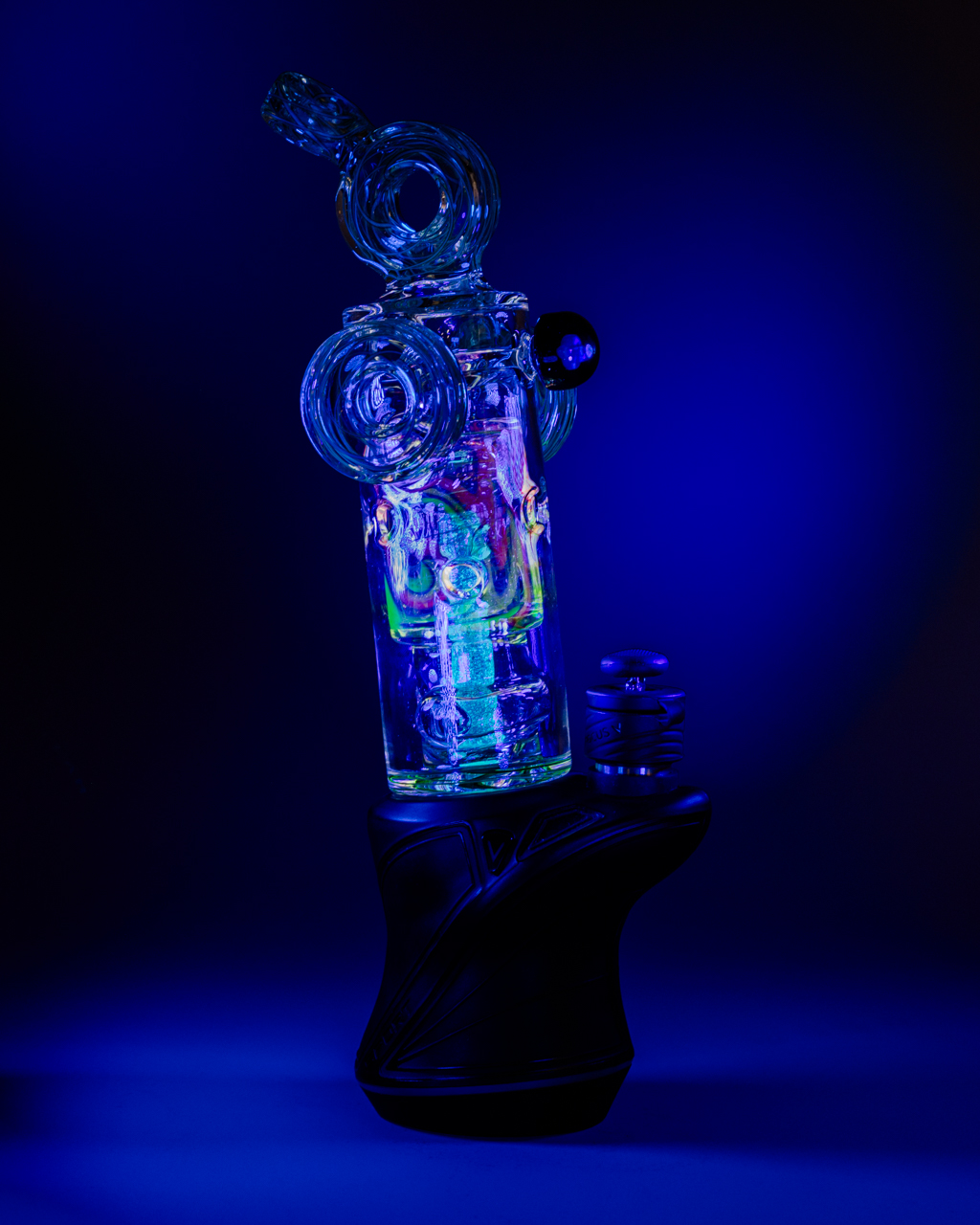 Glass piece by RandΩhm Glass — image 2 of 2
